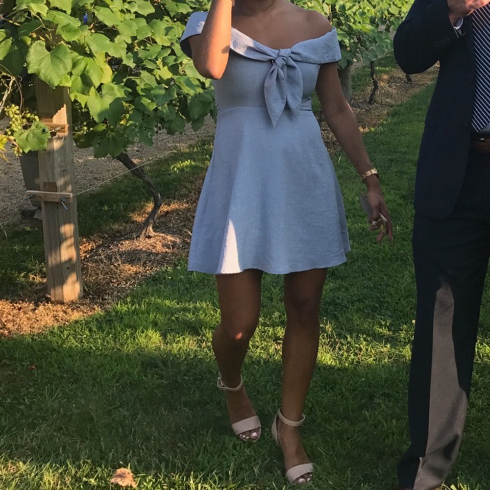 Off the Shoulder, Fit and Flare Dress